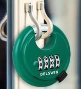 disc combination padlock