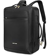 Laptop Backpack Women, LIGHT FLIGHT Work Computer Backpack For 17.3 Inch Laptop, Convertible 3 In...