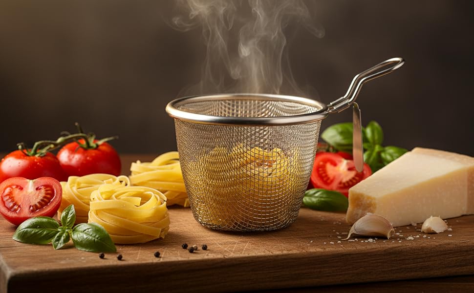 Stainless Steel Pasta Basket,