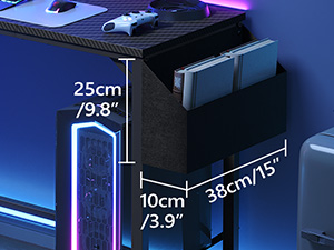 MAHANCRIS Gaming Desk, Computer Desk