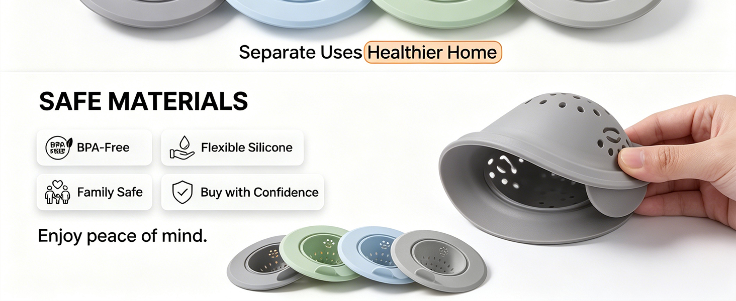 Silicone Sink Strainer