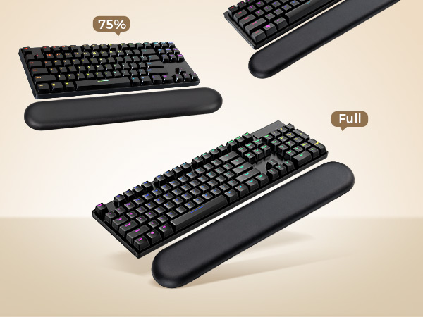 keyboard wrist rest and mouse pad set