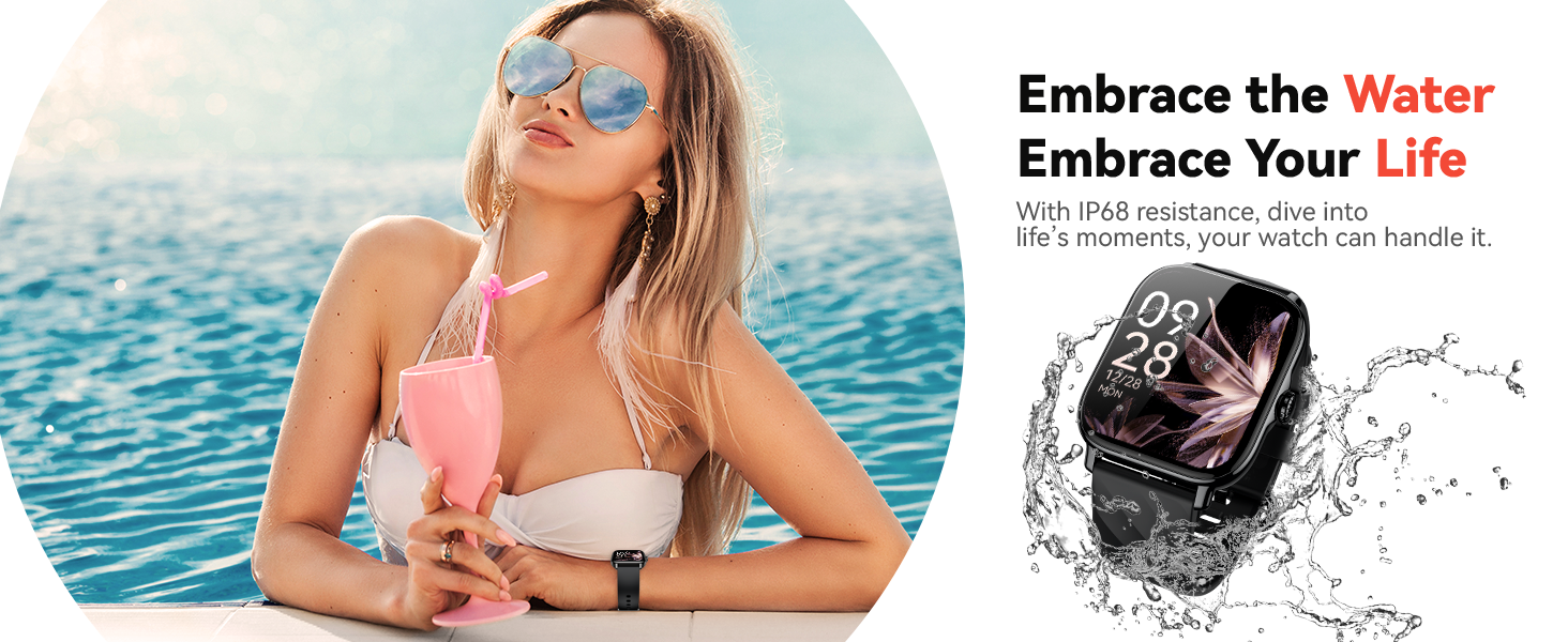 IP68 waterproof, you can use in daily life with no hassle