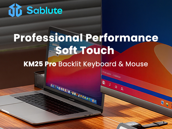 SABLUTE Keyboard and mouse comb