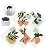 SUPERSCANDI Swedish Dishcloths With 100% Recycled BioPlastic Hanger, Reusable Paper Towels Washab...