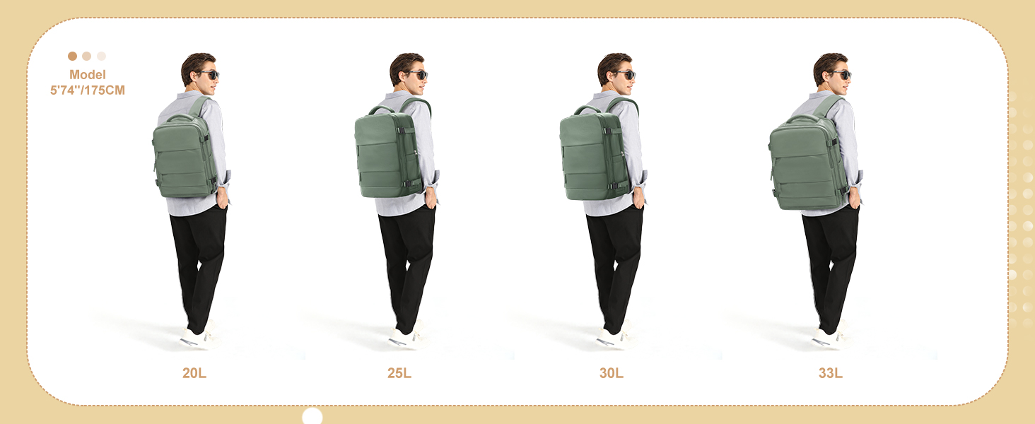 travel backpack for men