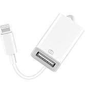 Lightning to USB Camera Adapter Apple MFi Certified Lightning Female USB 3.0 OTG Cable Adapter Co...