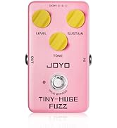 JOYO Fuzz Guitar Pedal Classical Vintage Fuzz Tone for Electric Guitar Punchy Bass and Long Susta...