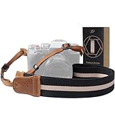 Padwa Lifestyle Black Striped Camera Strap - 1.5