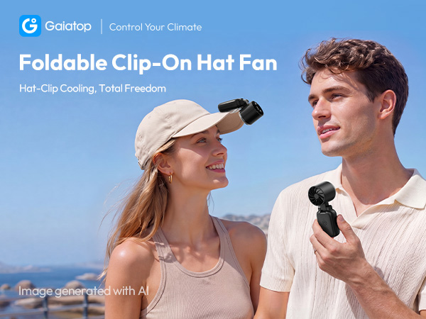 clip on fan for shirt mini fan clip on fan 3-speed 180° tilt outdoor travel hiking summer gifts