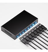 BLIYEE Gigabit Ethernet Switch, Unmanaged Ethernet Splitter, Home Office Network Hub | Auto-Sensi...