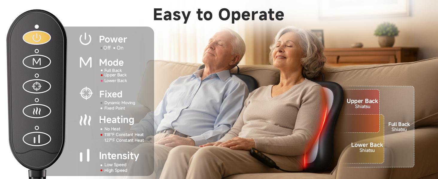 back massager for chair