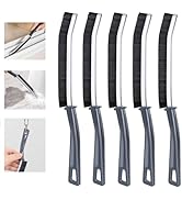 Hard Bristle Crevice Cleaning Brush - Crevice Cleaning Brushes for Household Use, Multifunctional...