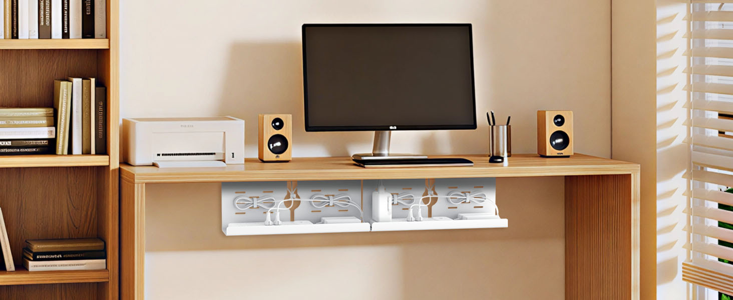 White Cable Management Tray-3