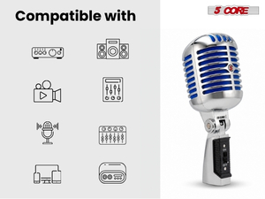 RTRO MIC CH BLU