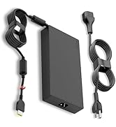Slim 300W 20V 15A AC Adapter Compatible with Lenovo Laptop Charger, Legion 5 5i 5P 7 7i 9i Pro 16...