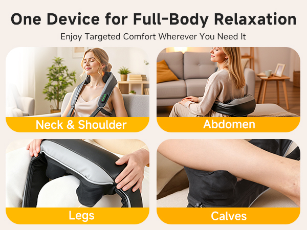 heated neck massager