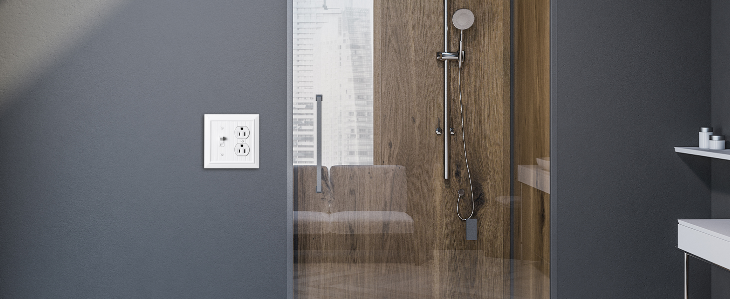 2 gang toggle/duplex Wall plates Outlet covers Switch plates Light switch cover