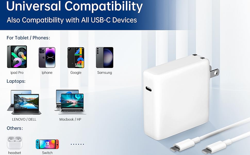 Compatibility with All USB-C Devices