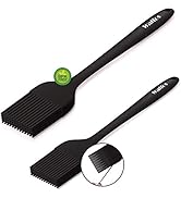 Walfos Silicone Basting Pastry Brush, Heat Resistant Pastry Brush Set, Strong Steel Core and One-...