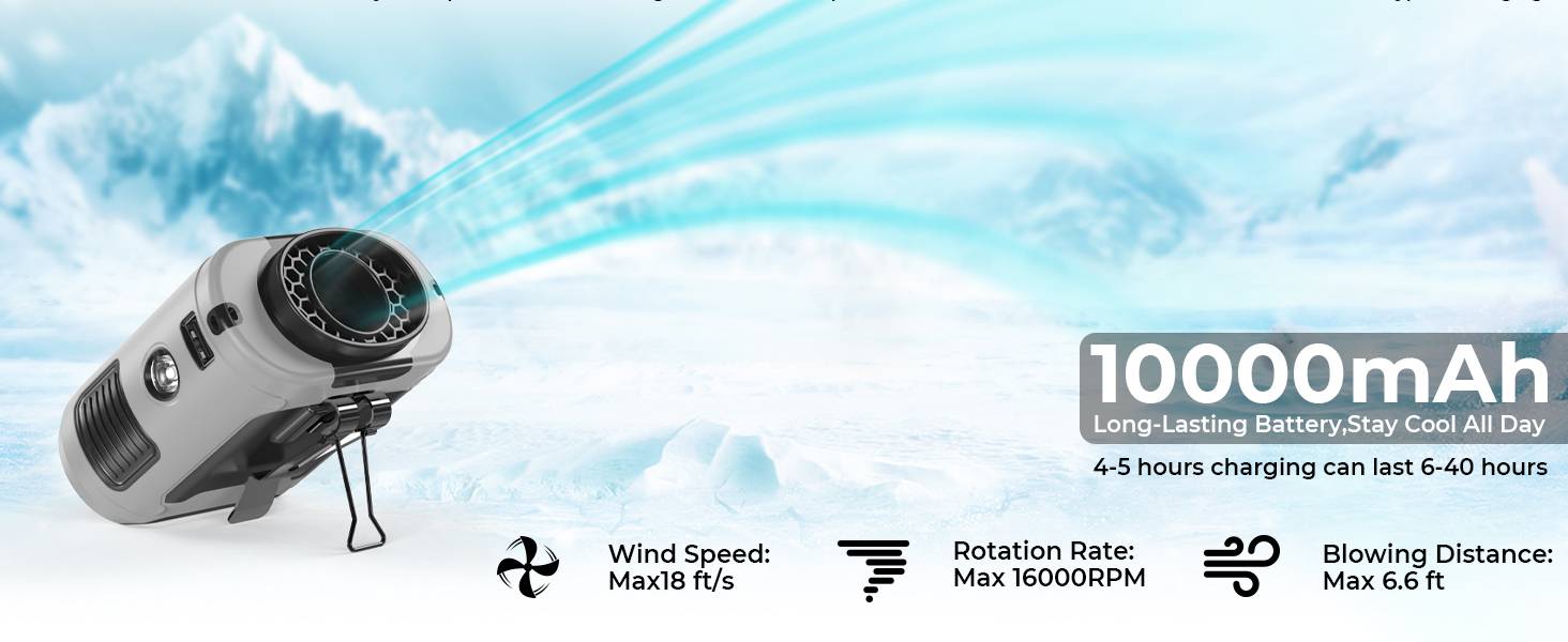 personal wearable fan