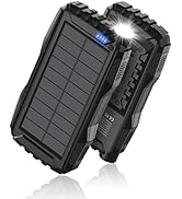 Power-Bank-Solar-Charger - 42800mAh Portable Charger,Solar Power Bank,External Battery Pack 5V3.1...