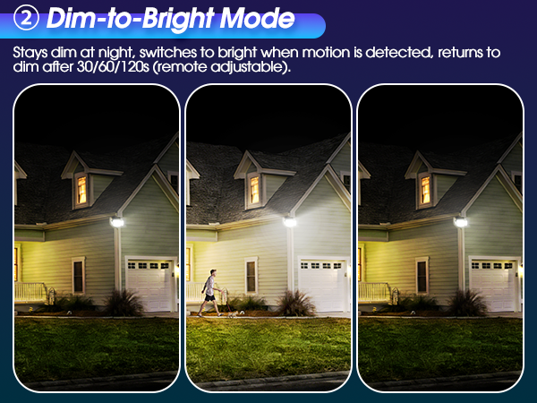 outdoor sensor lights motion detector