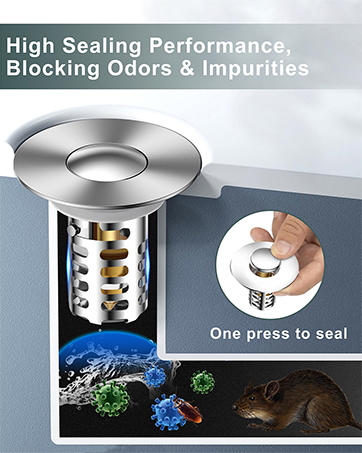 Bathroom Sink Drain Strainer