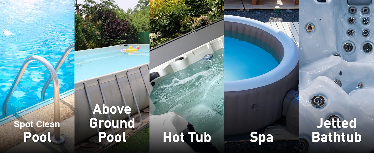 Pool spa hot tub vacuum Cleaner