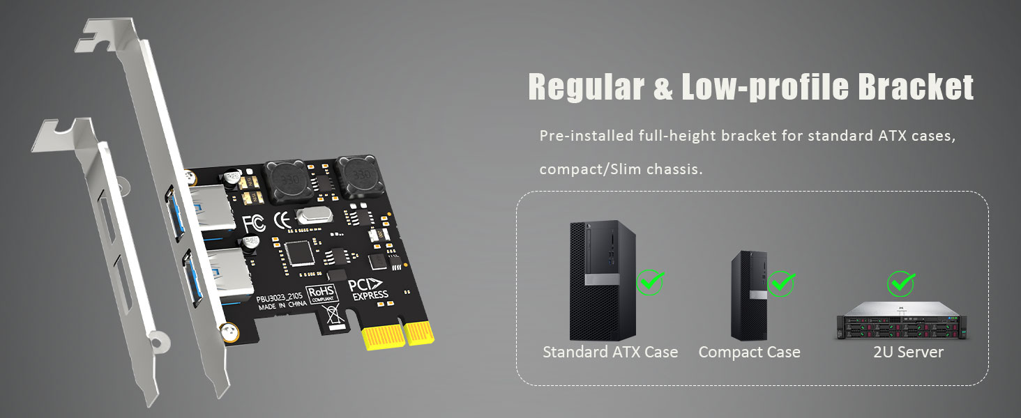PCIe USB Expansion Card