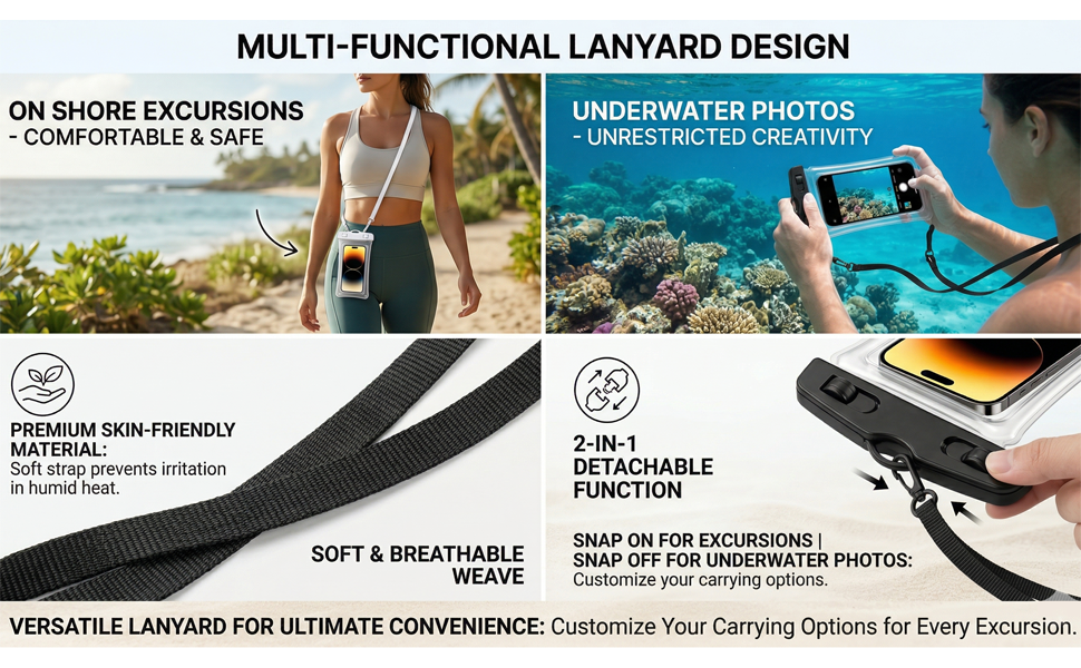 waterproof phone pouch
