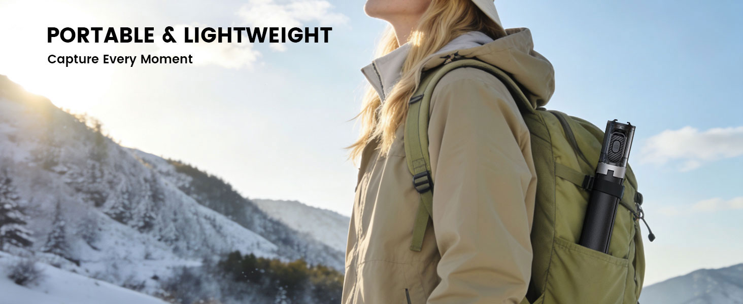 PORTABLE &amp;amp; LIGHTWEIGHT - Capture Every Moment