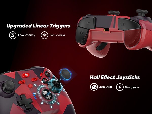 hall joysticks