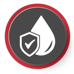 Key feature icon of TayMac Hubbell electrical wiring and indoor and outdoor lighting products.