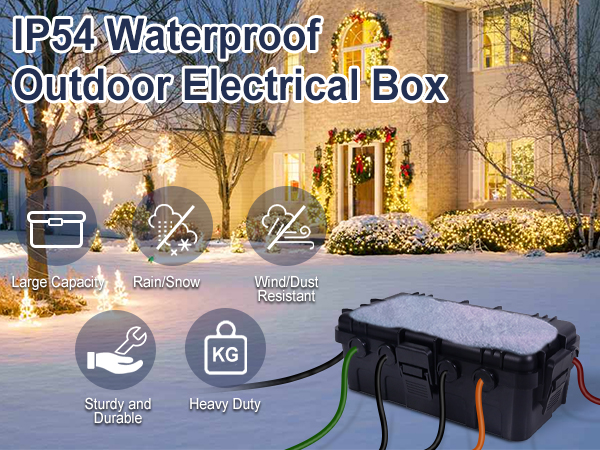 Medium Outdoor Electrical Box
