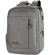 KROSER Laptop Backpack Large Computer Backpack Fits up to 17.3 Inch Laptop with USB Charging Port...