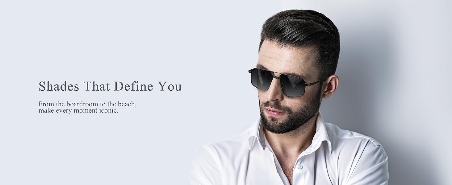 square aviator sunglasses