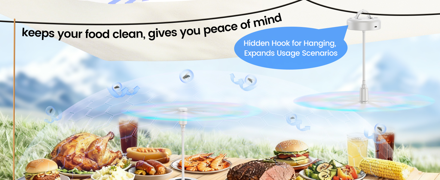 Keeps your food clean, gives you peace of mind