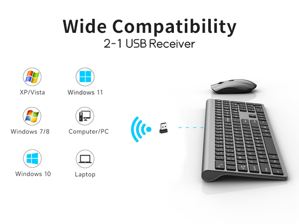 wireless keyboard and mouse