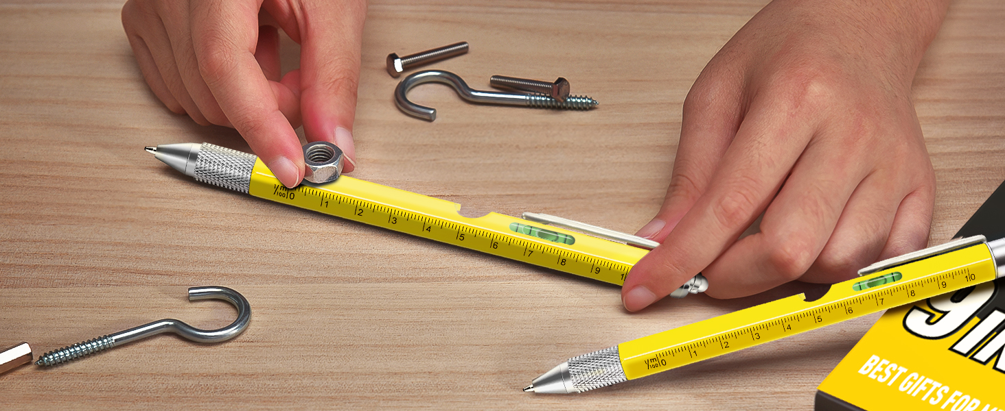 9 in 1 multitool pen gifts for men mens gifts for him birthday fathers day gifts for dad husband