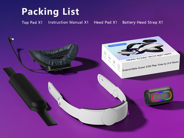 The 10000mAh battery elite strap adopts a plug-and-play design