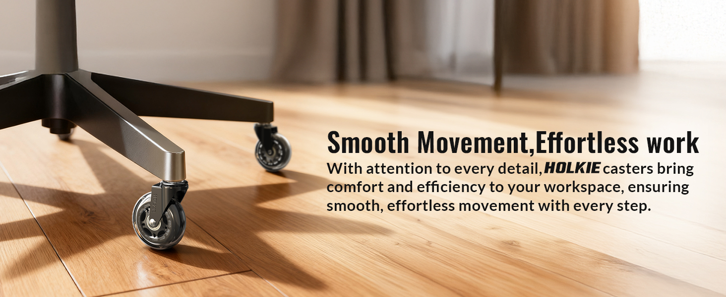 heavy duty computer gaming roller blade wheels for office chair office rubber for office set of 5