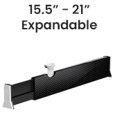 4 inch extra long black drawer dividers