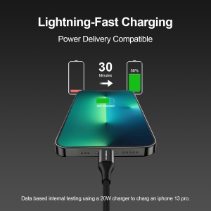 pd usb c to lightning cable for iphone 13