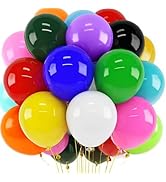 70 Pack 18 Inch Latex Balloons, 14 Kinds of Colorful Party Balloon Bulk for Birthdays, Weddings, ...