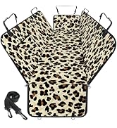 NECKORY Waterproof Dog Car Seat Cover for Back Seat - Durable, Scratch Proof Pet Hammock with Non...
