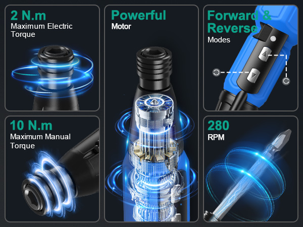 Electric Screwdriver Cordless