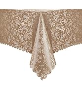 Romanstile Rectangle Vinyl Tablecloth,100% Waterproof Heavy Duty Oil Spill Proof Stain Resistant ...