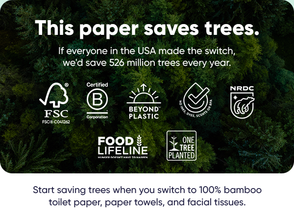 toilet paper bamboo ply free organic recycled septic safe individually wrapped sustainable products