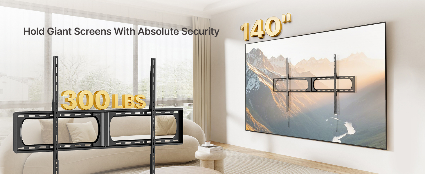 tv mount 100 inch+